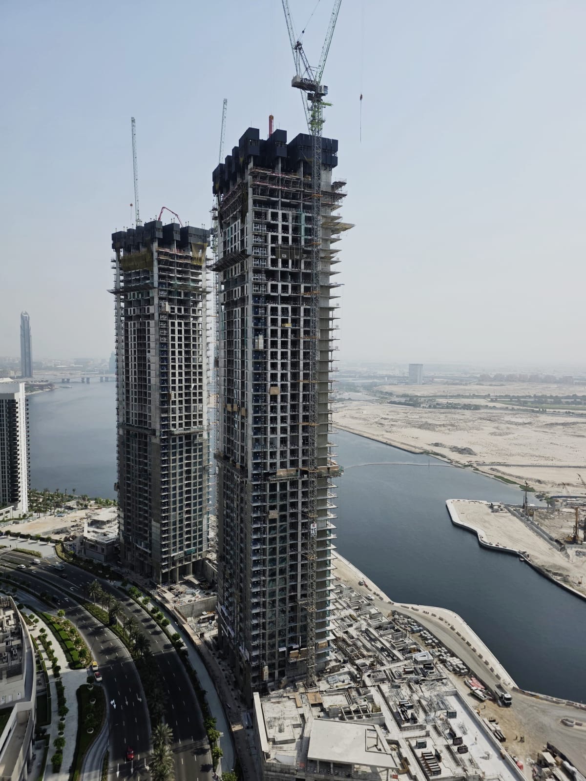 Creek Waters — Turiim construction photograph